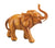 Wood-Look Lucky Elephant Figurine Home Decoration