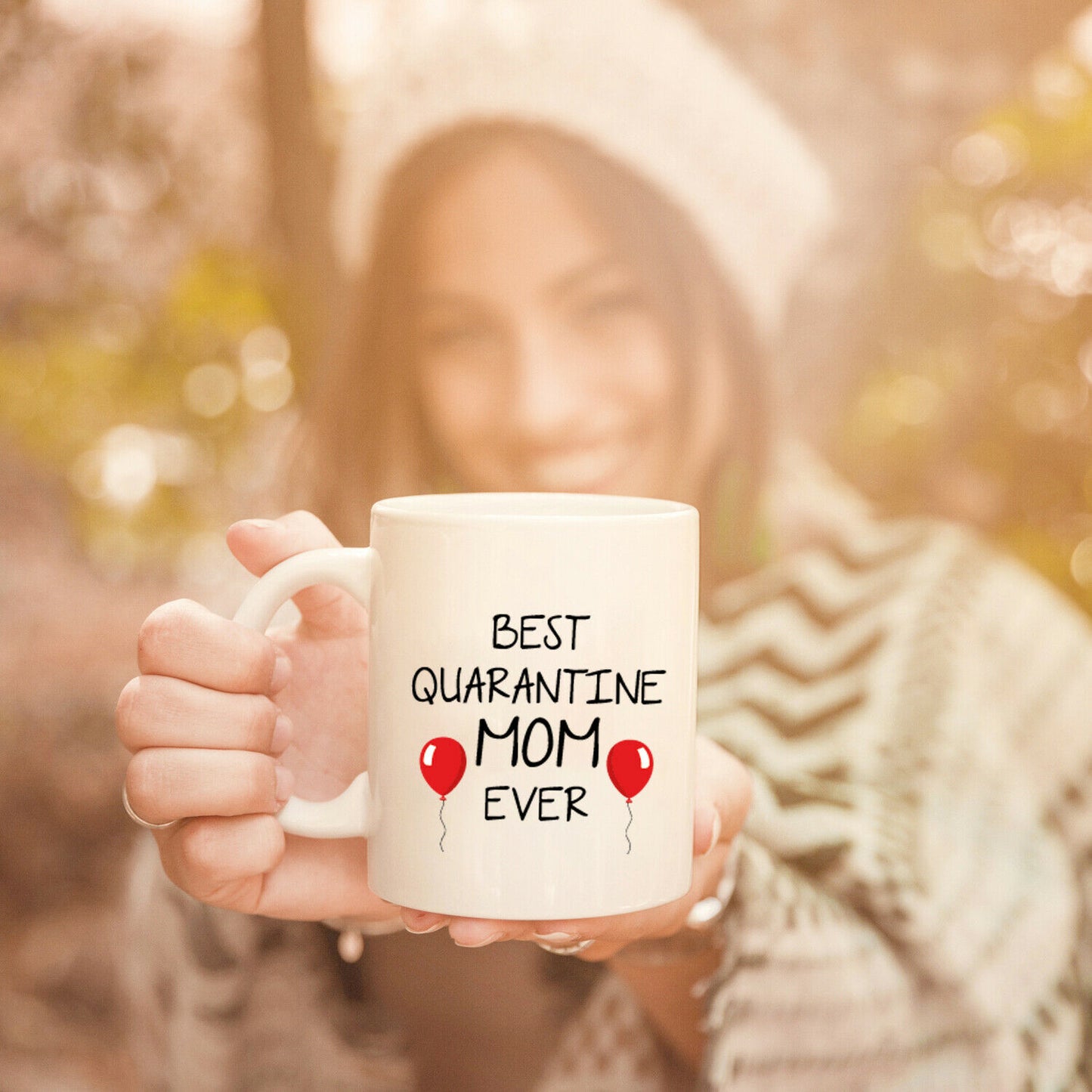 Funny Mothers Day 2020 Best Quarantine MOM Ever Gift for Mom Coffee Mug Mommy