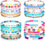 28 Pcs 4 Set Novel Style Beaded Surfer Bracelets Set Colorful Preppy