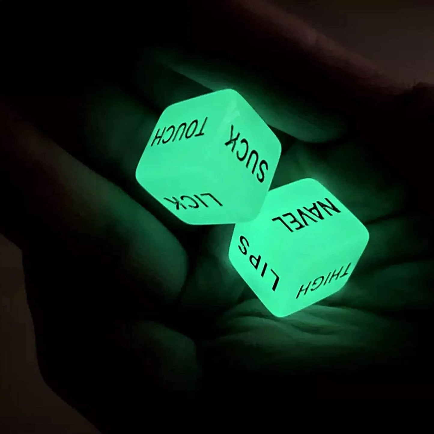 Glow in The Dark Love Dice- for Couple, Anniversary, Valentines Day, Gift for Him,Her, Husband,Wife