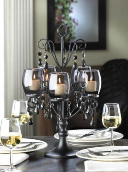 Candelabra Gothic Decoration, Centerpiece for Home Decoration