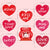 Valentine's Day Decorations Yard Signs with Stakes, (8 Piece Large Set) for Wedding