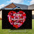 Valentine's Day Party Yard Sign Happy Valentine's Day Conversation Hearts w/ Stakes