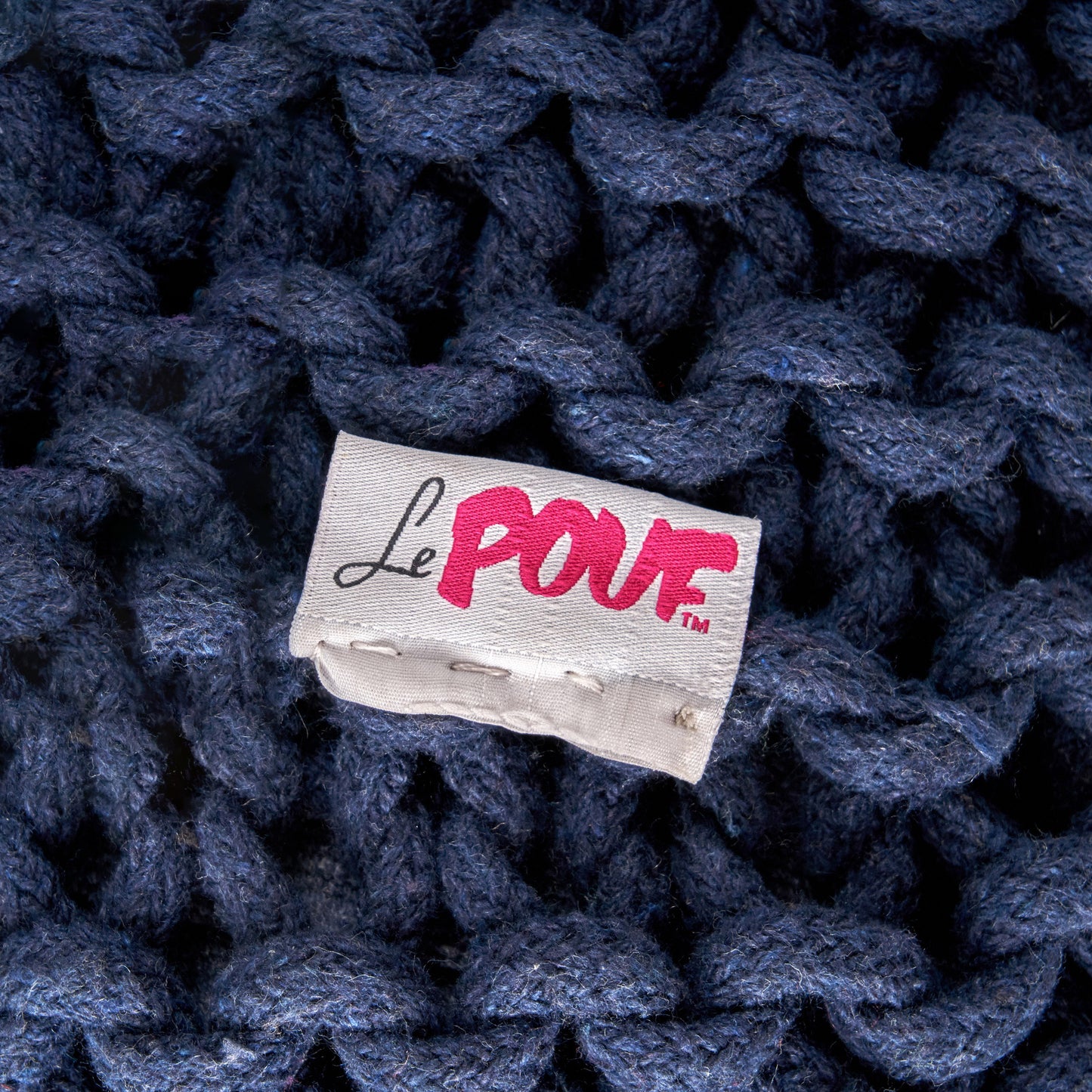 Indoor Bohemian Handcrafted Modern Cotton Ottoman Pouf