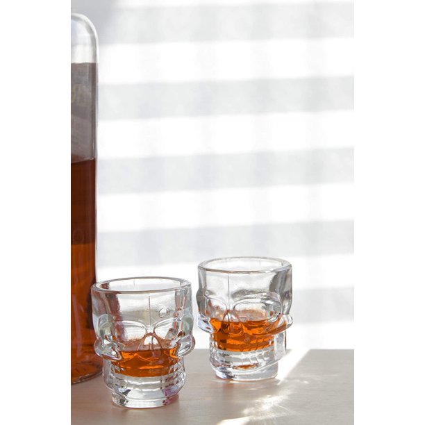 Skull Shot Glasses (Set of 4)