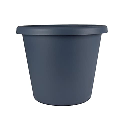 8" Round Classic Planter - Tw/ Rolled Rim & 10 Drain Holes