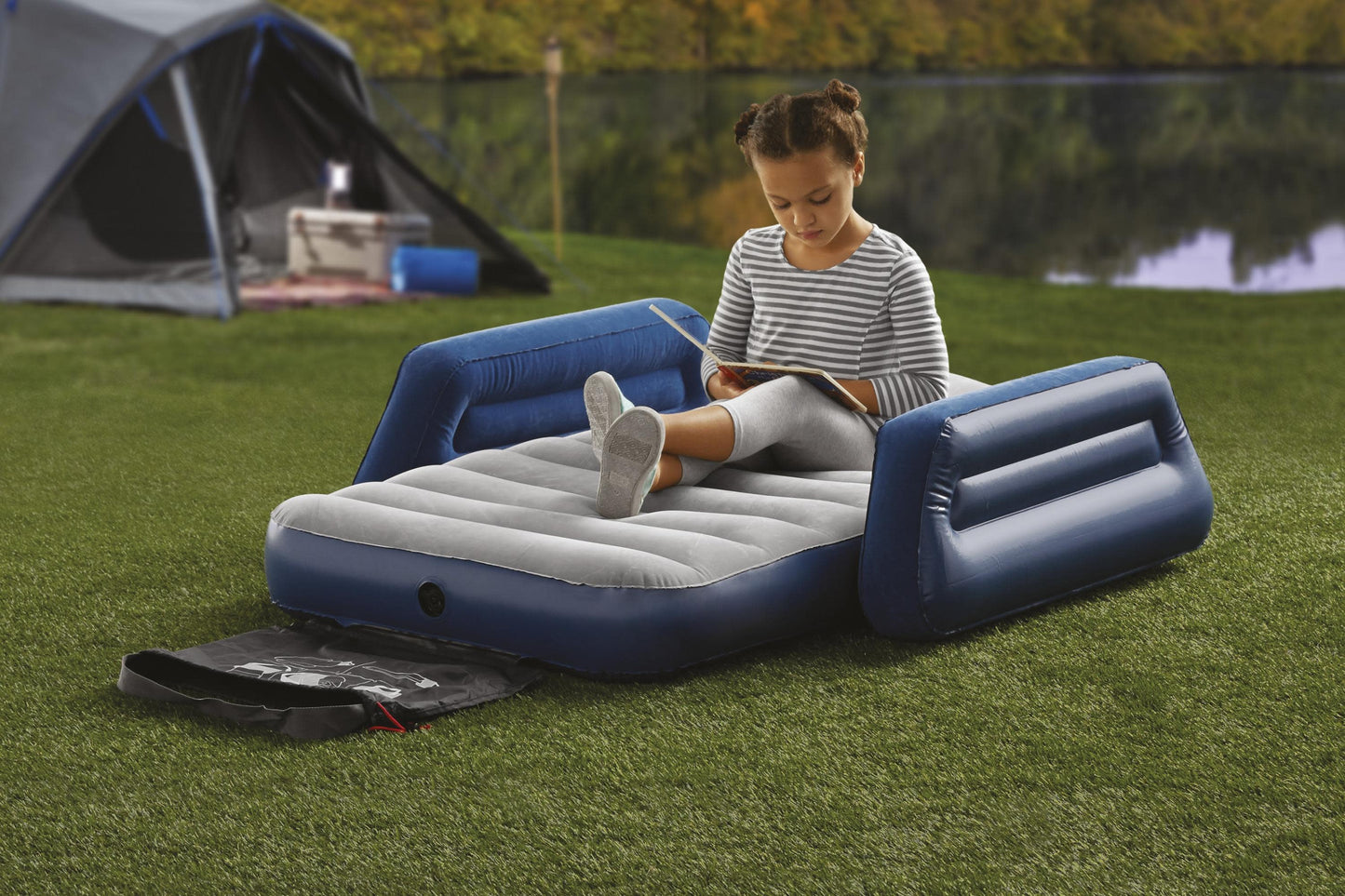 Kids Camping Airbed with Travel Bag