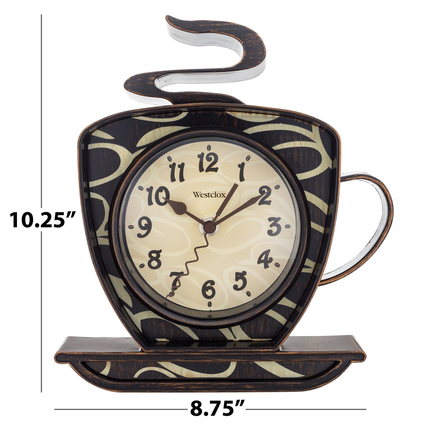 3D Coffee Mug Wall Clock