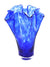 Blue Rose Polish Pottery Flower Vase