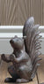 Standing Squirrel Cast Iron Door Stopper