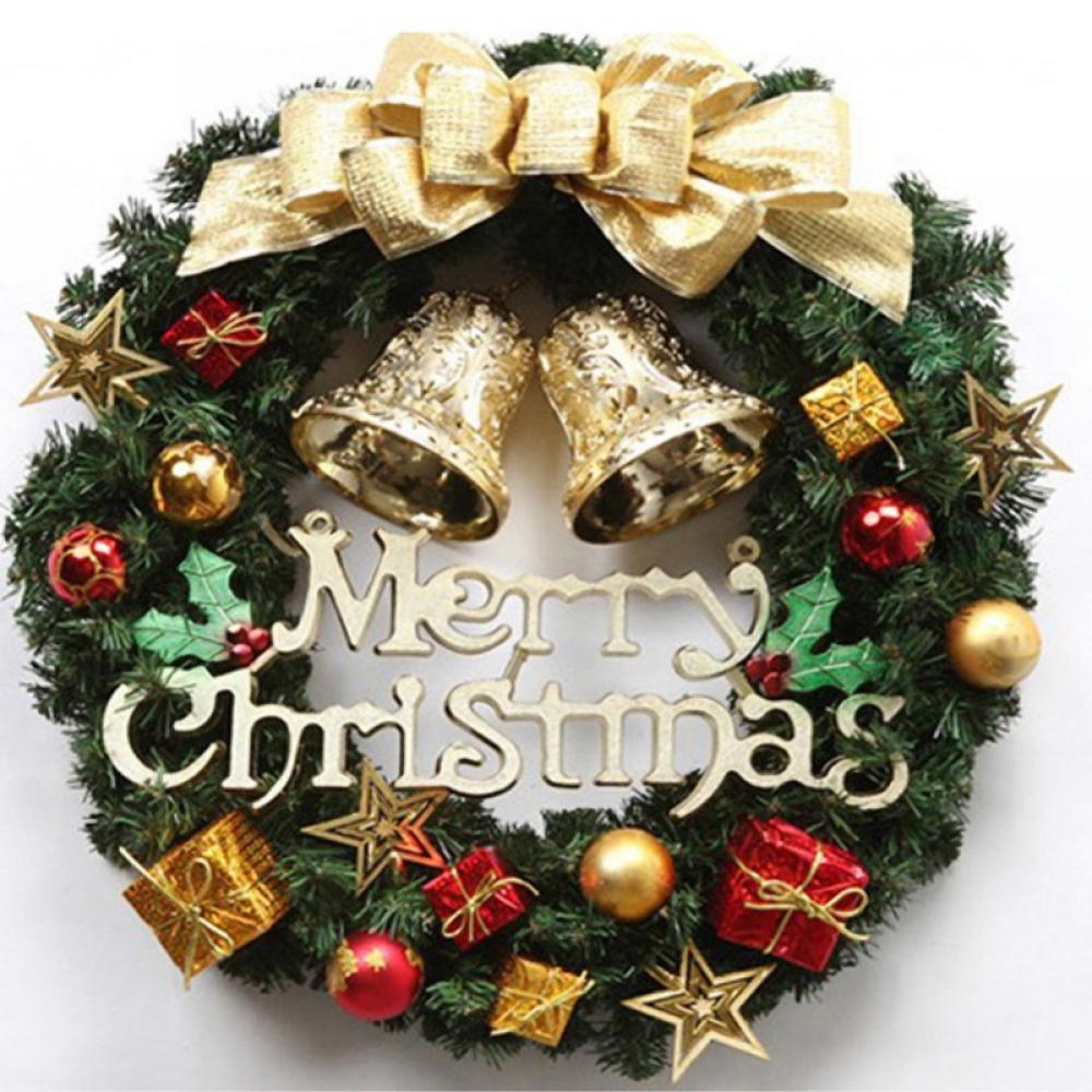 11.8 Inch Christmas Wreath Decoration