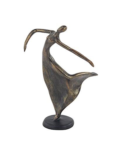 Ballet Dancer Sculpture, Brass