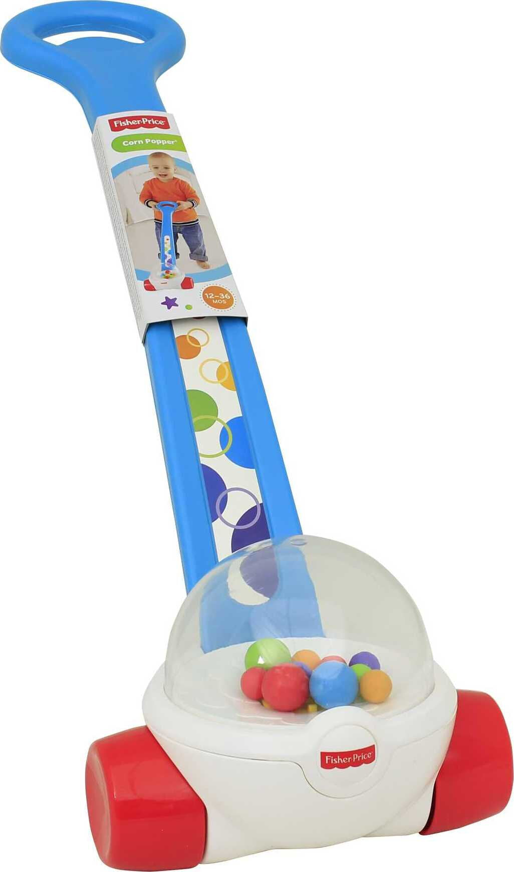 Classic Corn Popper Infant Push-Along Toy