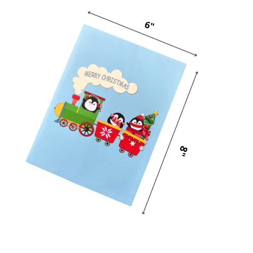 Large Christmas Gift Pop-Up Cards