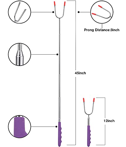 Marshmallow Roasting Sticks  Extend 45" -Smores Sticks for Fire Pit