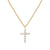 14K Gold Plated Cross Necklace for Women | Cross Pendant | Gold Necklaces for Women