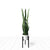 Artificial Snake Plant 38" Large Faux Sansevieria Plant