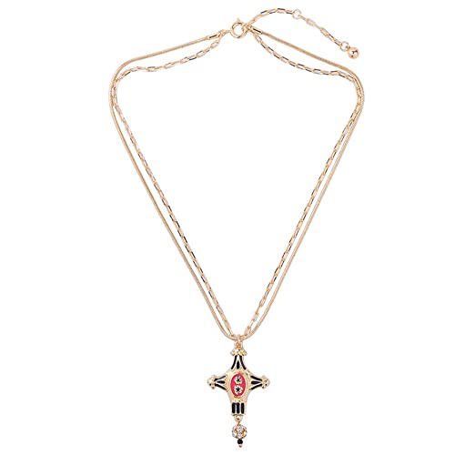 Exquisite Sequins Multilayer Pendant Necklace for Women