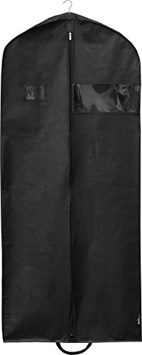 Heavy Duty Garment Bag w/Pocket for Dresses, Coats