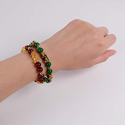 12 Pieces Feng Shui Bracelets Lucky Bracelet Temple Kai Guang  Amulet