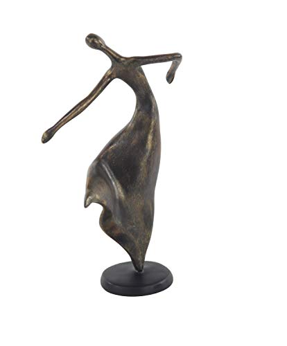 Ballet Dancer Sculpture, Brass