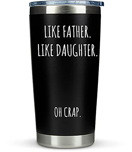 20oz Coffee Travel Tumbler/Mug - Funny Gift Idea for Dad for Fathers Day