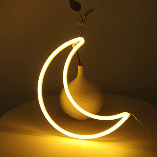 LED Moon Neon Light for Home Decoration