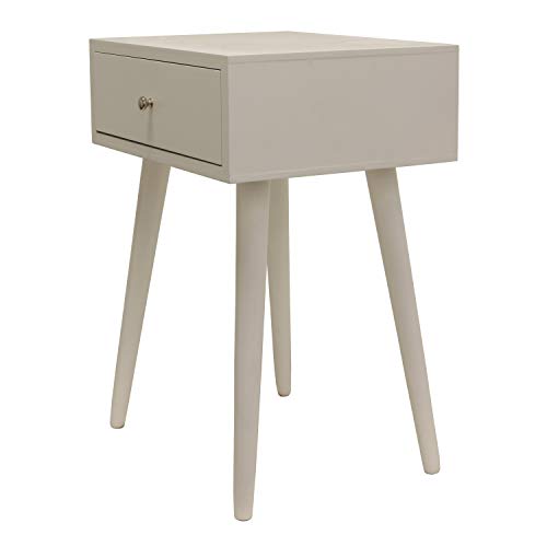 One Drawer Side Table- Wood