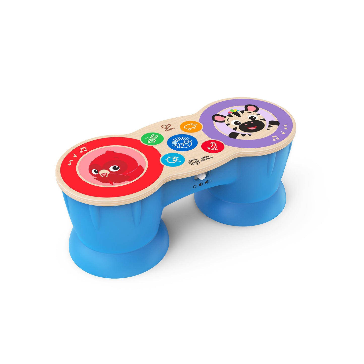 Magic Touch Wooden Drums Infant Musical Toy
