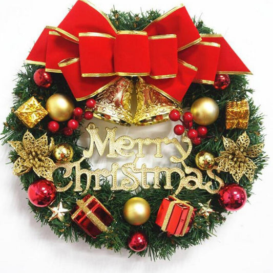 11.8 Inch Christmas Wreath Decoration