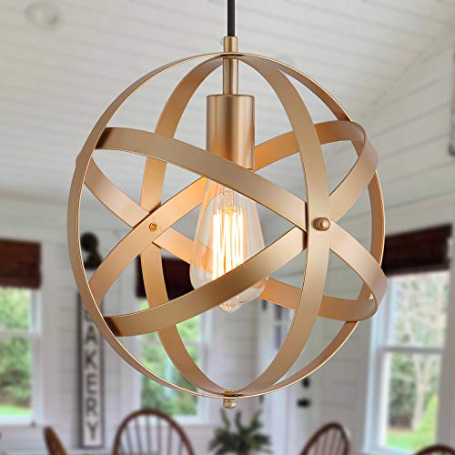 Globe Modern Industrial Pendant Light Fixtures