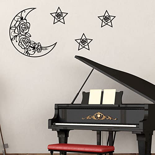 4 Pieces Moon Phase Boho Wall Decoration