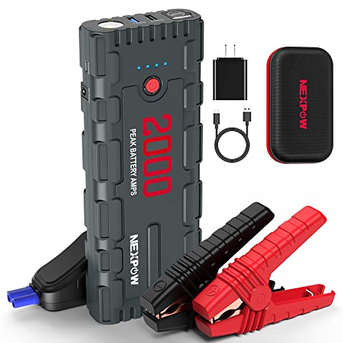Car Jump Starter, 21800mAh 12V Portable Car Battery Starter