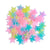 100 Pcs Glow in The Dark Luminous Stars Fluorescent Noctilucent Plastic Wall Stickers