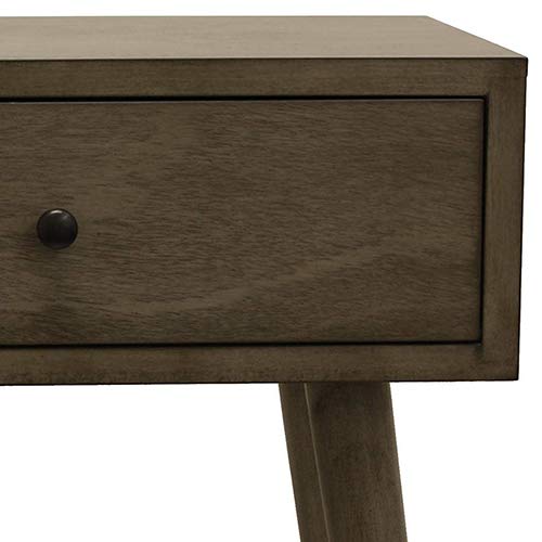 One Drawer Side Table- Wood