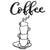 2 Pieces Coffee Bar Sign Black for Kitchen Decor