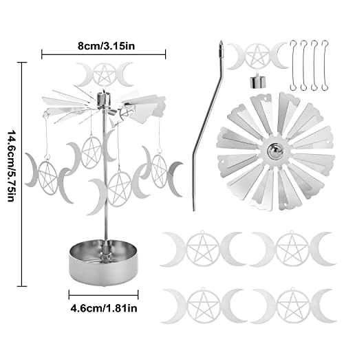 Spinning Tea Light Candle Holder