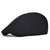 2 Pack Men Cotton Newsboy Cap Soft Fit Cabbie Hat