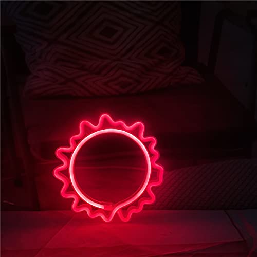 Sun Neon Led Signs w/ USB or Battery Operated for Home Decoration