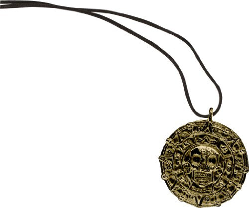 Antique Skull Coin Necklace for Men/Women