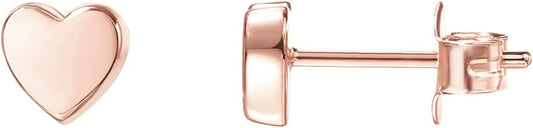 Gold Plated Sterling Silver Bar, Dot, Heart, Triangle, Star,