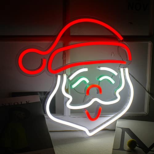 Christmas Santa Claus Neon Lights Led Neon Wall Lights