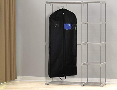 Heavy Duty Garment Bag w/Pocket for Dresses, Coats