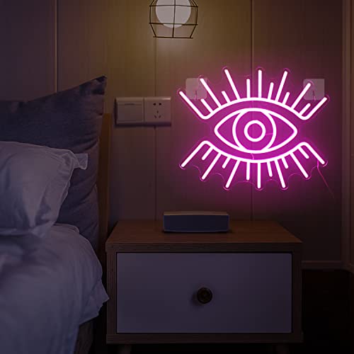 LED Eyes Neon Signs for Wall Decoration