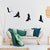 4 Pcs Flying Bird Wall Sculptures Home Decoration