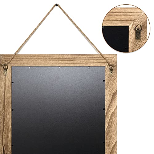 Wall Mirror w/ Shelf, 20 x 16 inch Farmhouse Decoration