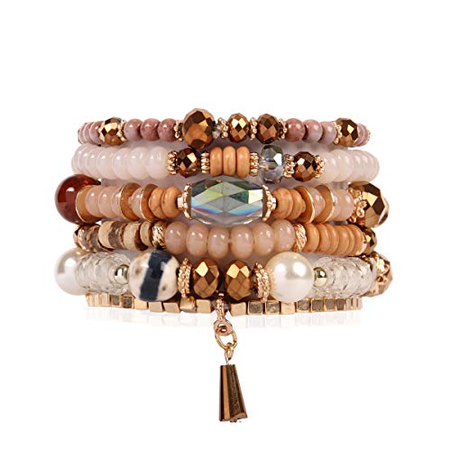 Bead Multi Layer Versatile Statement Bracelets for Women