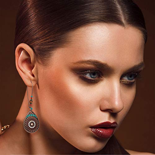 21 Pairs Boho Drop Dangle Earrings for Women