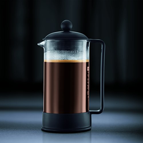 French Press Coffee and Tea Maker, Black