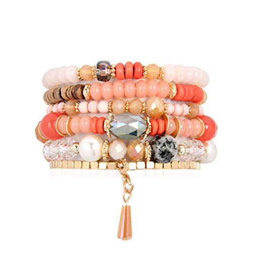 Bead Multi Layer Versatile Statement Bracelets for Women